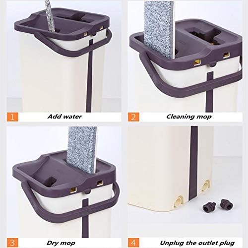 Dual Chamber Mop – Self-Cleaning &amp; Hands-Free Floor Cleaning Solution