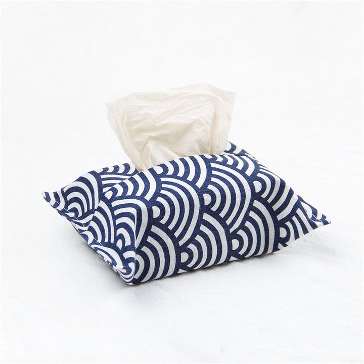 Cotton linen tissue box