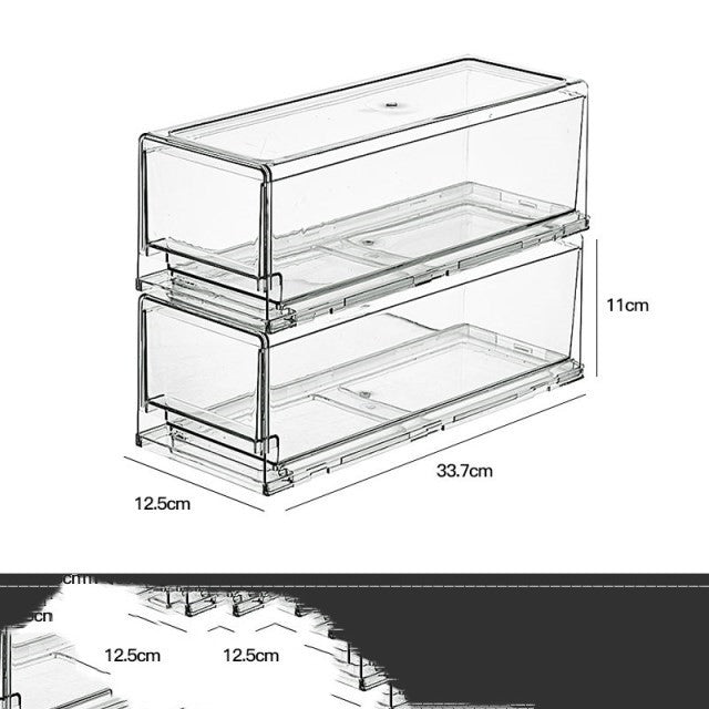 Refrigerator Side Door Storage Box Refrigerator Storage Box