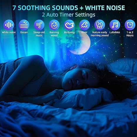 Astronaut Starry Sky Projector – Galaxy Light for Bedroom & Home Decor