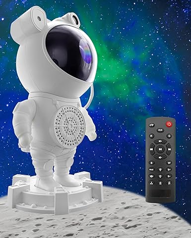 Astronaut Starry Sky Projector – Galaxy Light for Bedroom & Home Decor