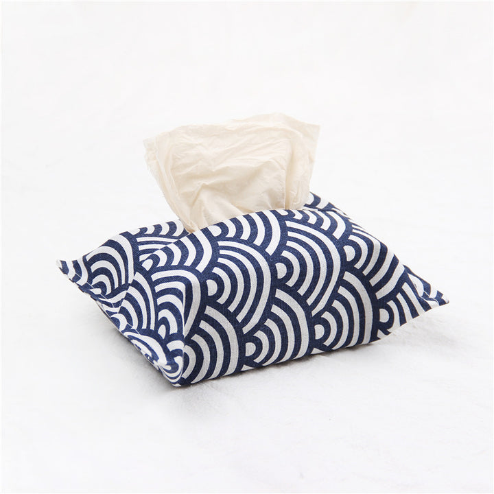 Cotton linen tissue box