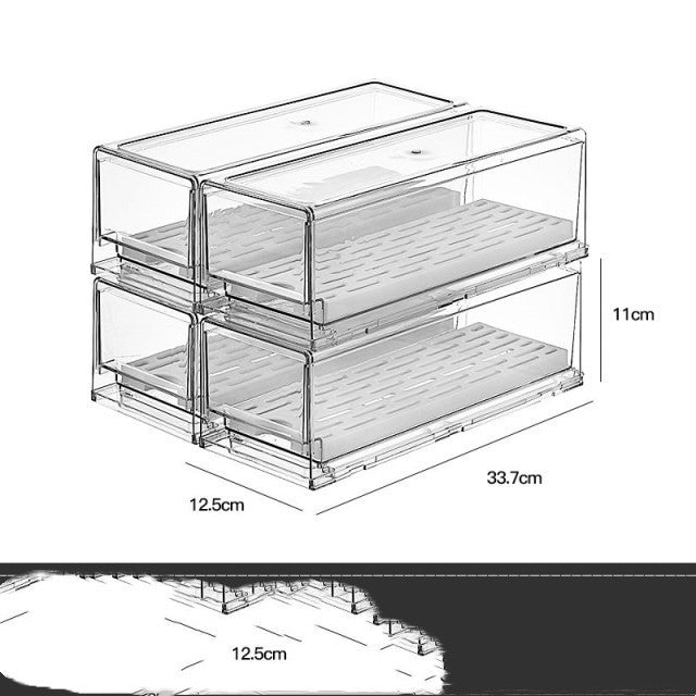 Refrigerator Side Door Storage Box Refrigerator Storage Box