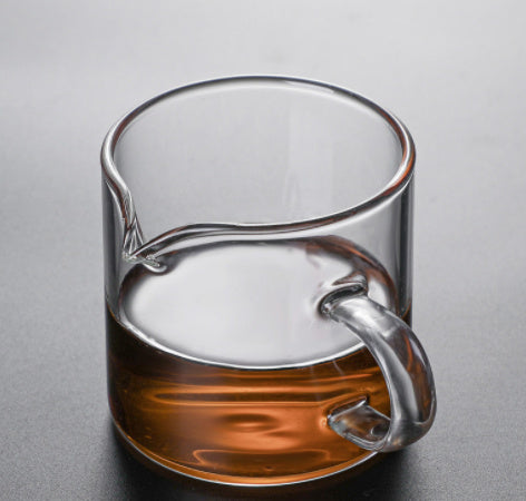 Double Mouth Single Mouth Mini Glass Coffee Cup