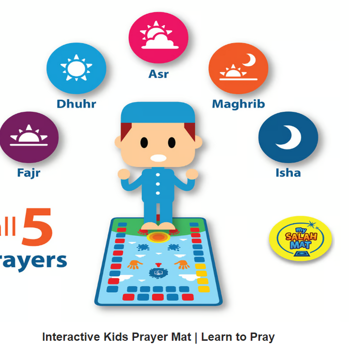 Interactive Islamic Educational Prayer Mat for Children