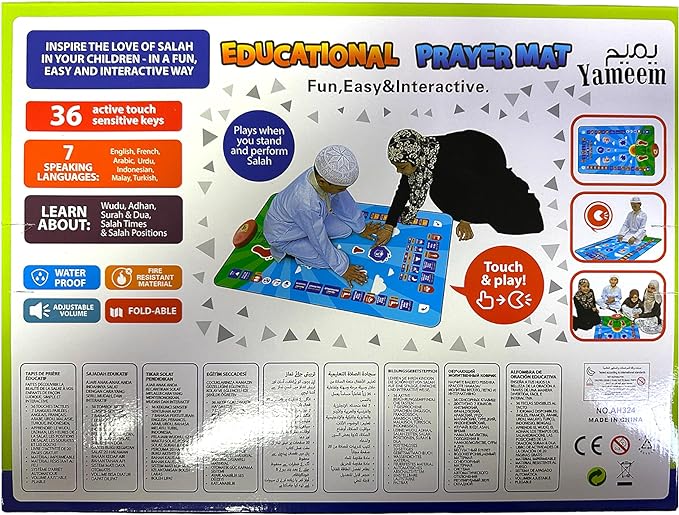 Interactive Islamic Educational Prayer Mat for Children