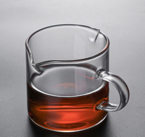 Double Mouth Single Mouth Mini Glass Coffee Cup