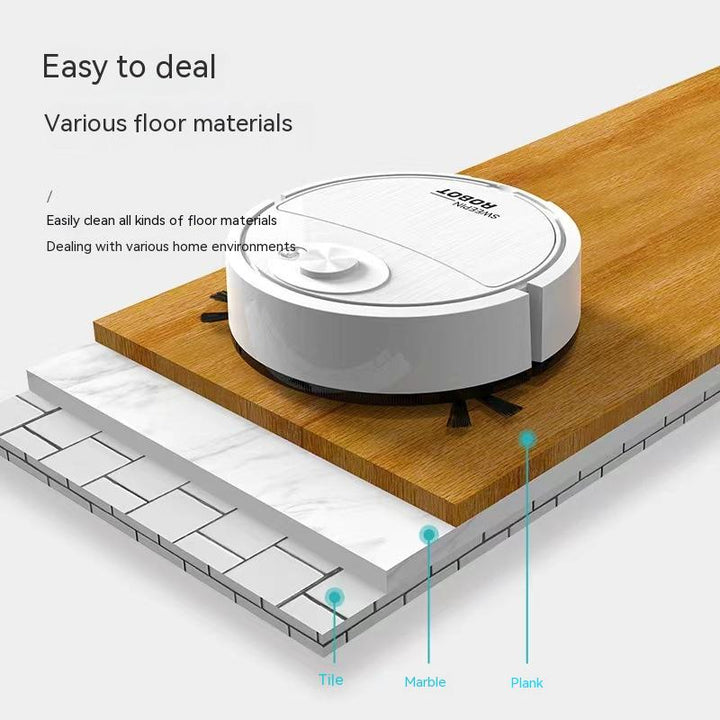 Intelligent 3-in-1 Robot Vacuum Cleaner – Sweep, Mop, and Vacuum with Ease